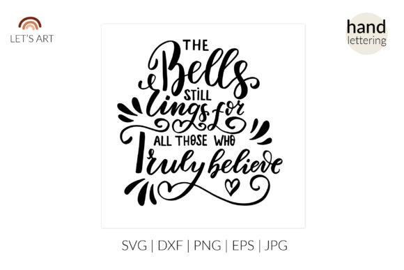Bells Still Rings Svg, Christmas Quote