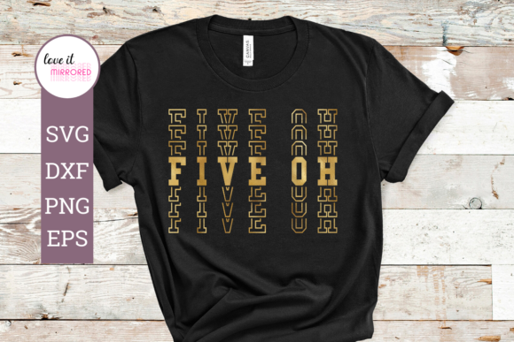 Five Oh 50th Birthday Design: Graphics and Crafts