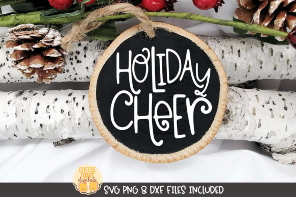 Holiday Cheer - Christmas Ornament