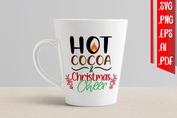 Hot Cocoa Christmas Graphics and Crafts