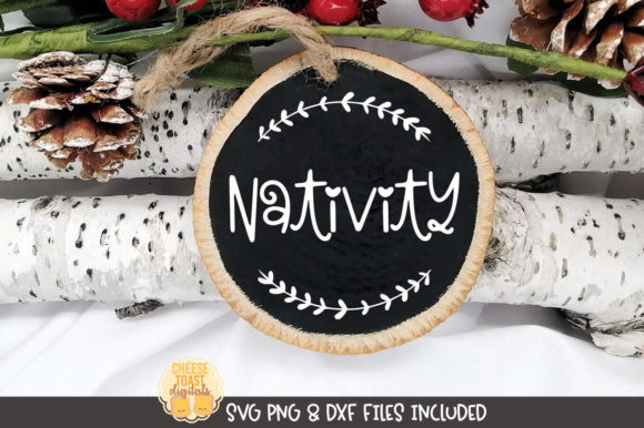 Nativity - Christmas Ornament Graphics and Crafts