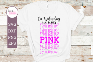 On Wednesdays We Wear Pink Graphics and Crafts