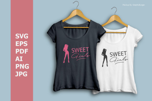 Sweet Girls Graphic Templates