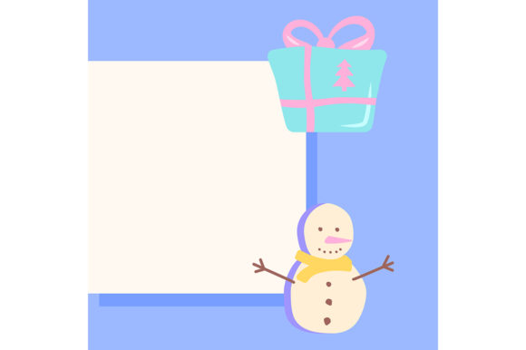 Winter Season Post Template: Graphics for Graphic Templates